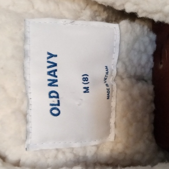 Old Navy Gray Winter Coat Size 8. Partial Wool Lining. - Picture 10 of 11